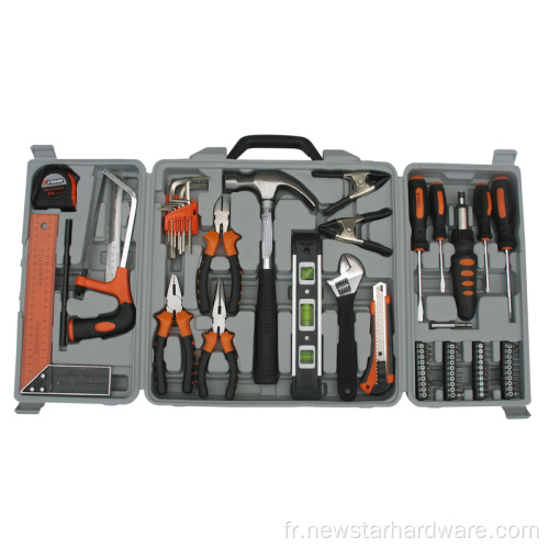 95pcs Tool Set Tool Kit à outils Garage des ménages